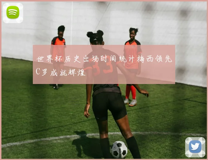 世界杯历史出场时间统计梅西领先C罗成就辉煌
